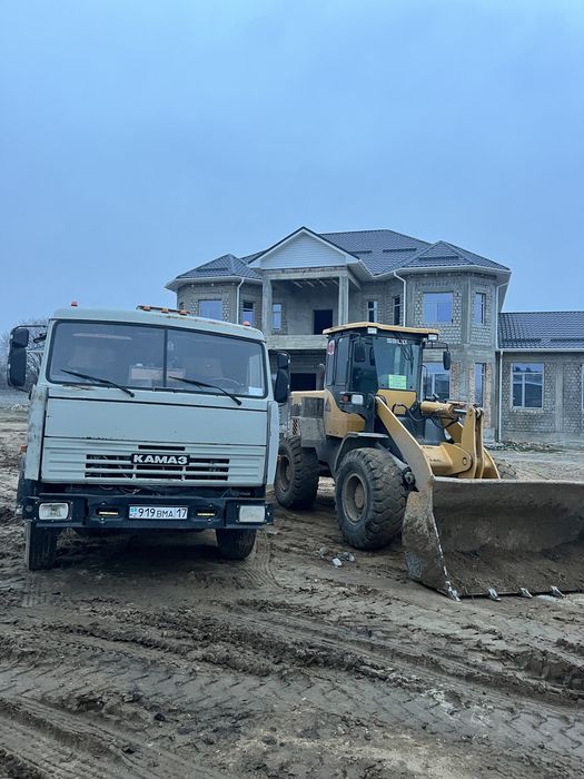 Услуги камаз пагрузчик
