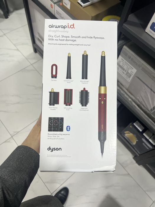 Dyson airwrap id velvet straight and wavy бесплатна даставка