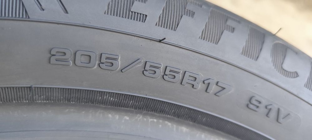 4 anvelope de vara Goodyear 205-55-17, 8 mm dot 2024