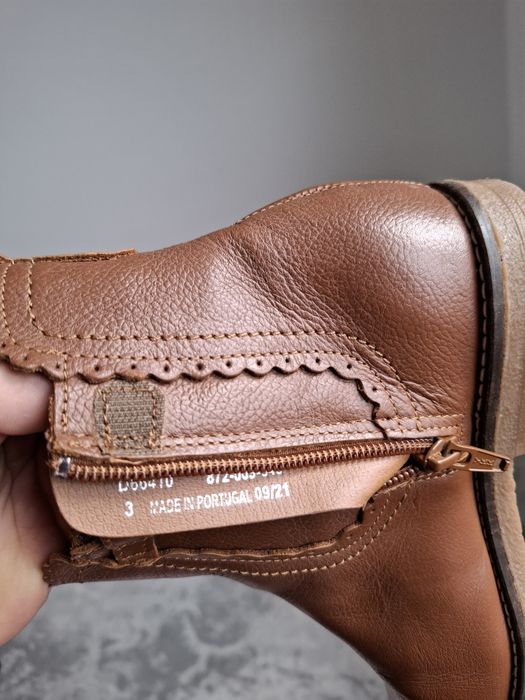 Продам кожанный сапоги