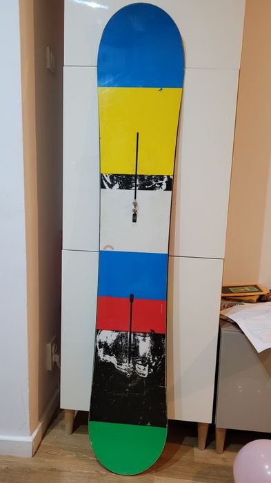 Placa snowboard burton Custom Channel 162 + legături Burton Custom EST