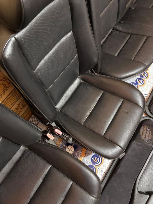 Салон w202 кожа