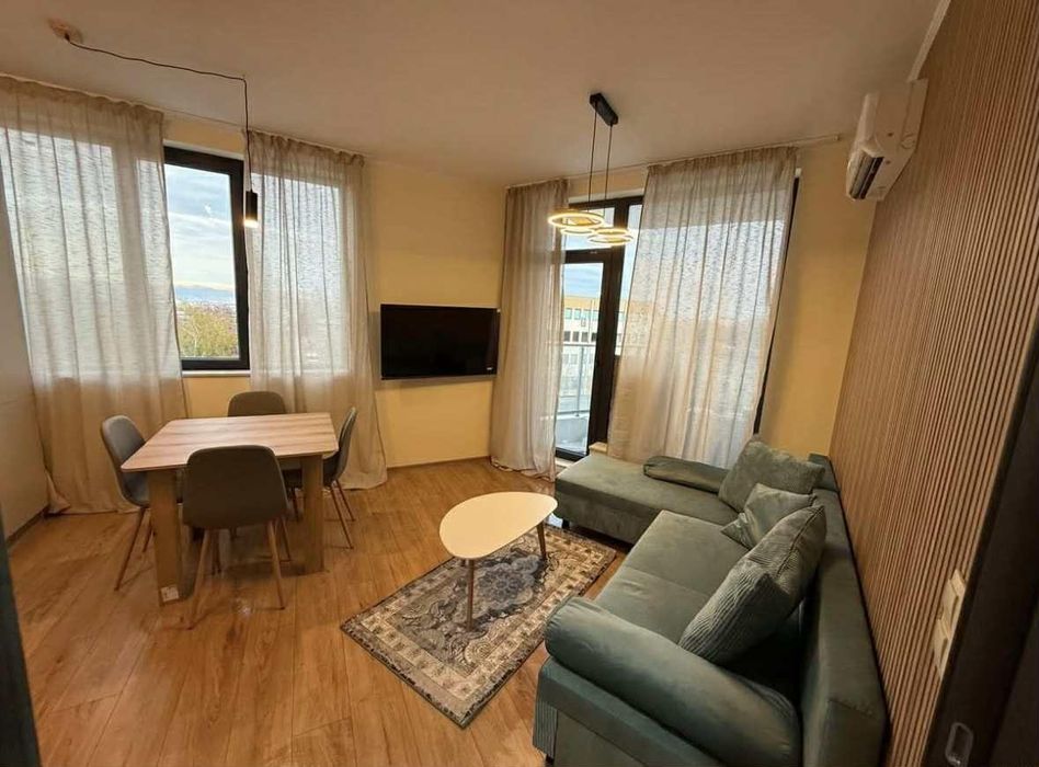 Дава се под наем Двустаен апартамент в София, Полигона - 59 кв.м за 730 € - Снимка #1
