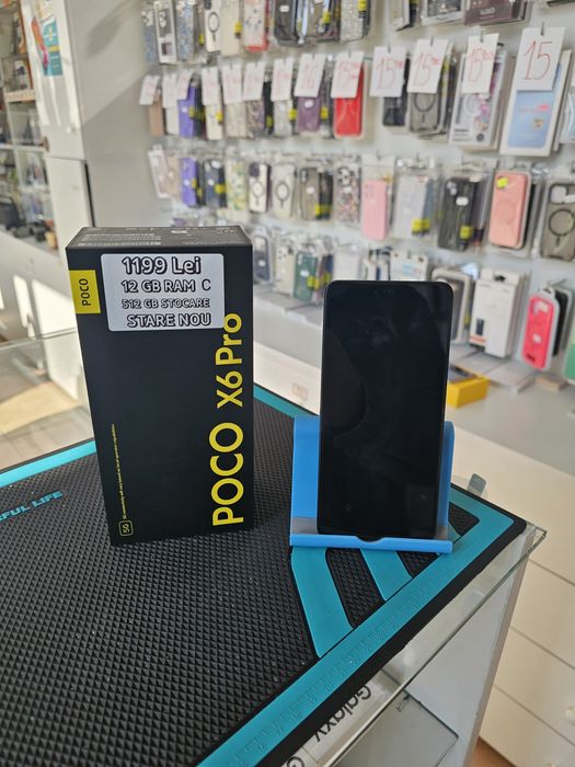 Poco X6 Pro, 12/512 GB, Nou, Garanție