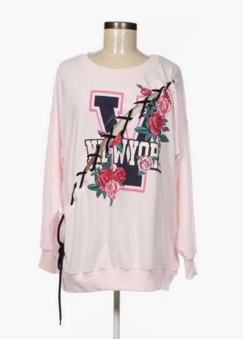 Дамска блуза с връзки