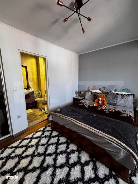 Apartament cu 4 camere, 79 mp, mobilat si utilat, zona Blocuri