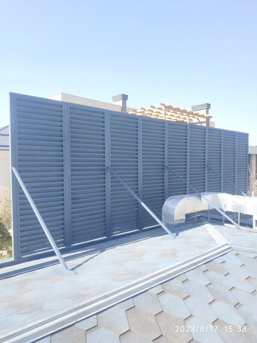 Жалюзи туника ва металдан