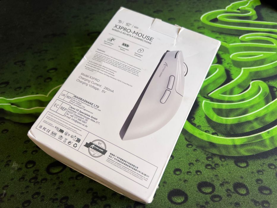 Mouse gaming Attack Shark X3PRO