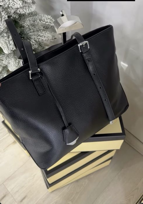 Сумка шопер кожа натуральная