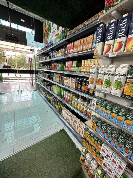 Металл стеллаж Темир Полка Озик овкат Хозмаг Уйинчок дуконлар учун