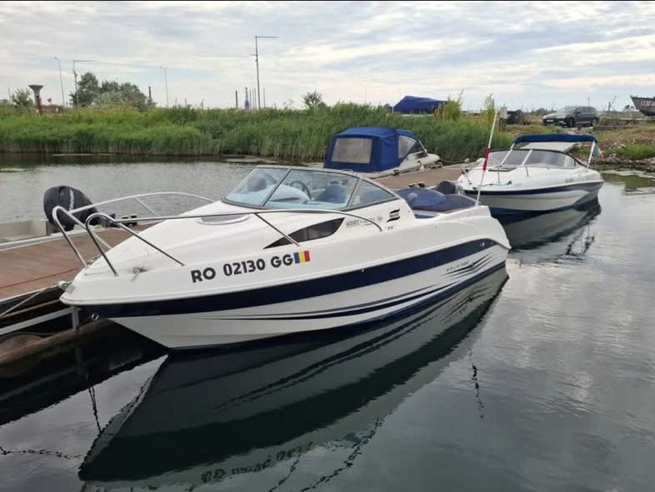 Barca cabinata, motor, peridoc, accept schimb cu velier
