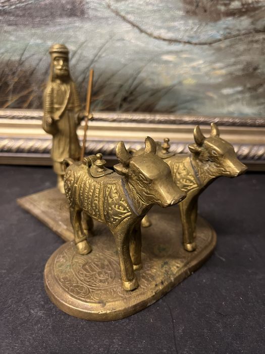 Колекционерска,бронзова мастилница