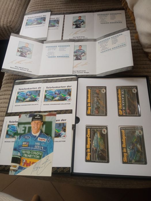 Колекция телефонни карти Михаел Шумахер