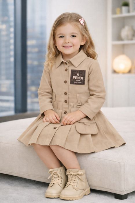 Елегантна детска рокля