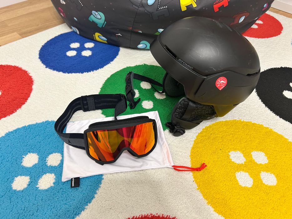 Casca si ochelari ski ATOMIC