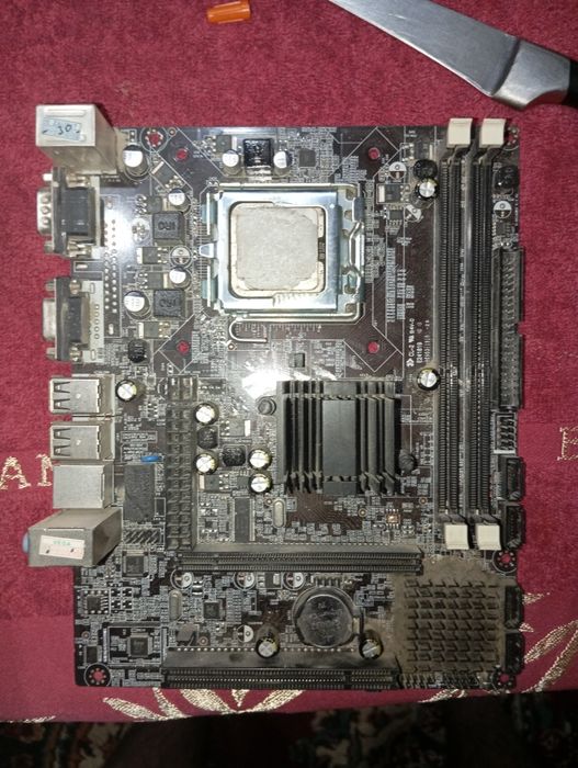 комплект материнская плата, процессор,озу, комплектующие, компьютер