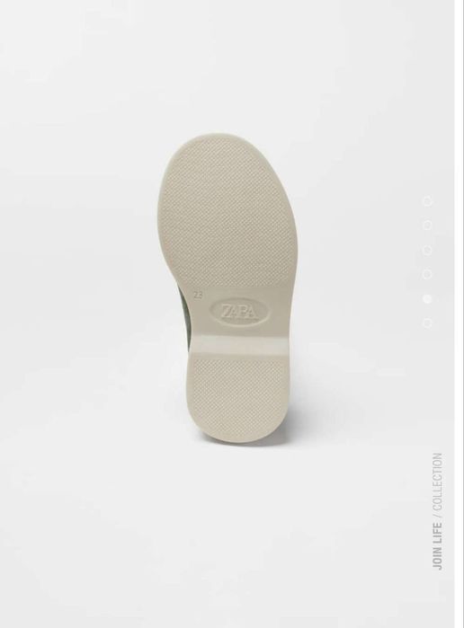 Детские Лоферы из замша Zara