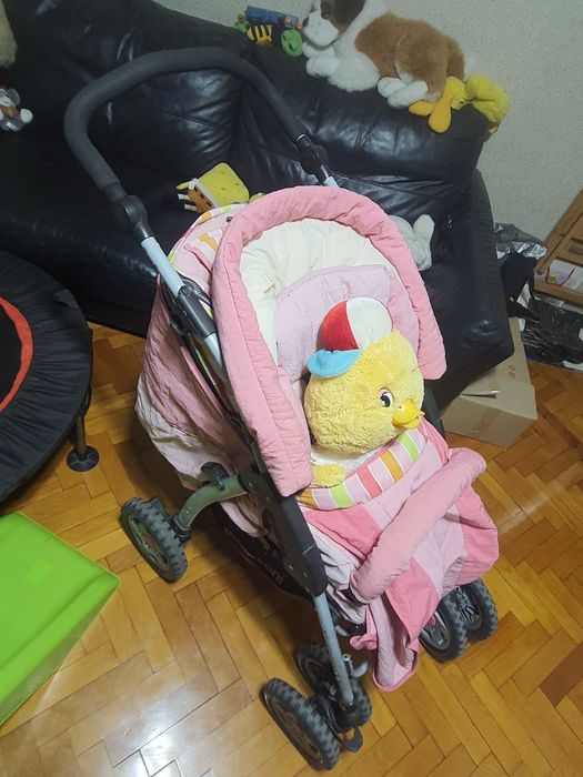 Детска комбинирана количка,сгъваема "Бертони"