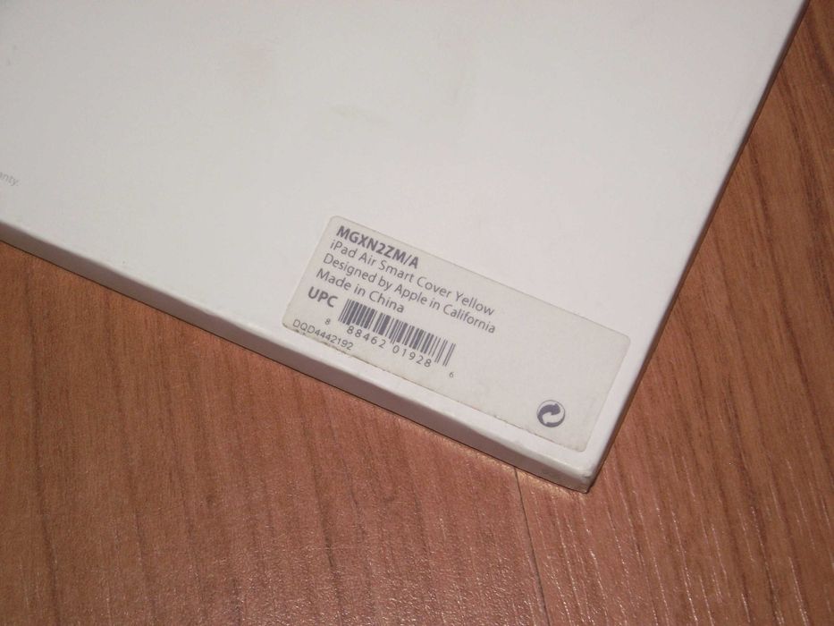 Apple Air Yellow Smart Cover (MGXN2ZM/A) husa iPad Air galbena noua