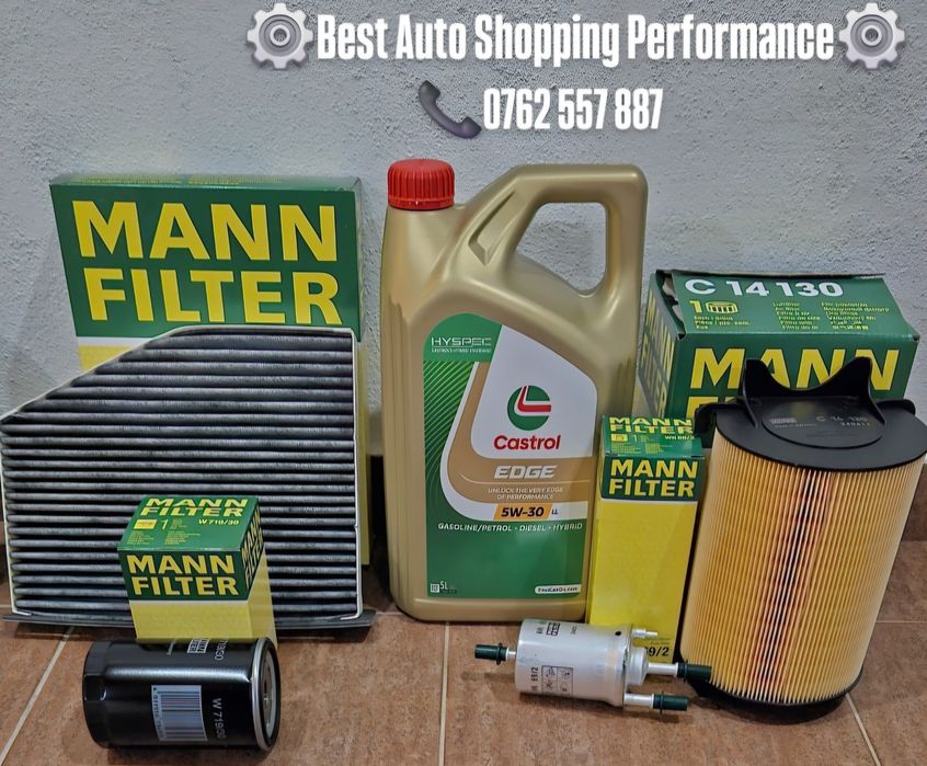 Ulei Castrol Edge LL 5W30 5L + Filtre Revizie + Orice Piesă Disponibil