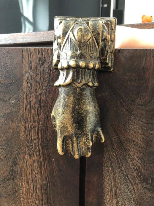 batator poarta metal usa poarta maner din bronz antic Giulio Giannini Florenta Italia