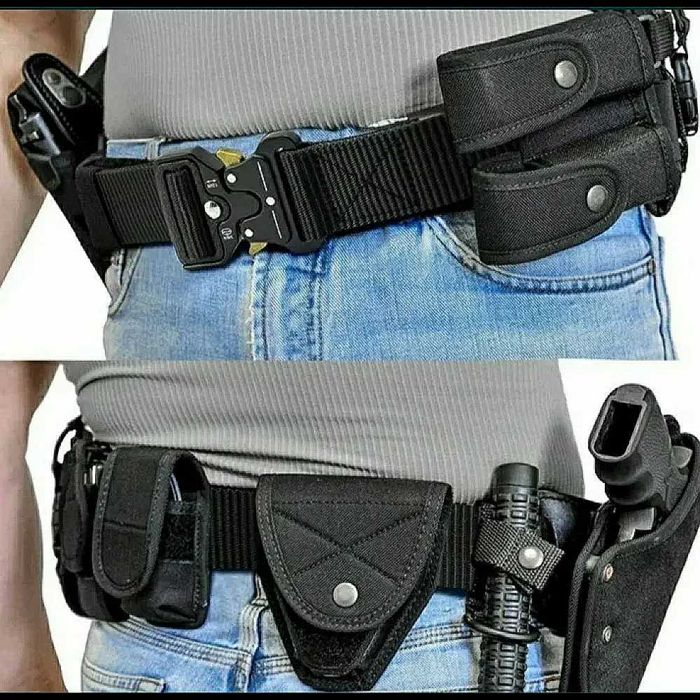 Мъжки тактически колан с катарама за бързо отваряне и затваряне