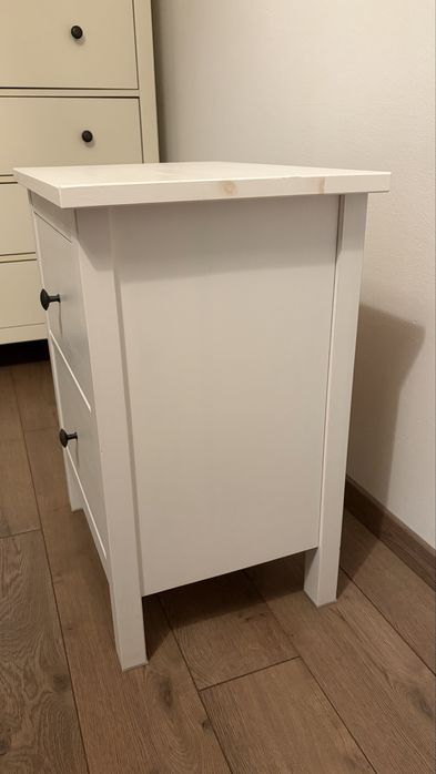 Noptiera albă IKEA Hemnes