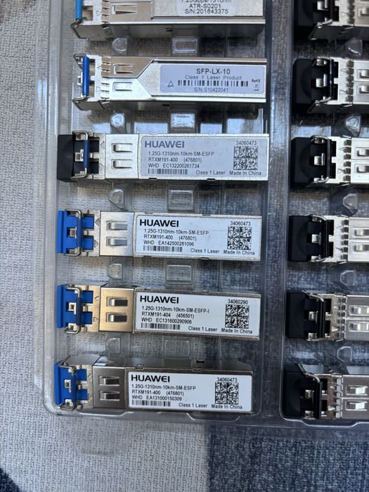 SFP модули (трансиверы) SM, MM