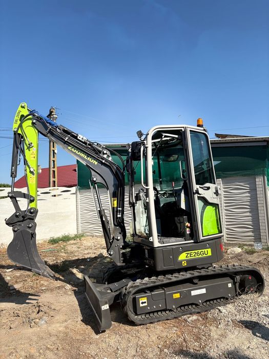Prestări servicii miniexcavator