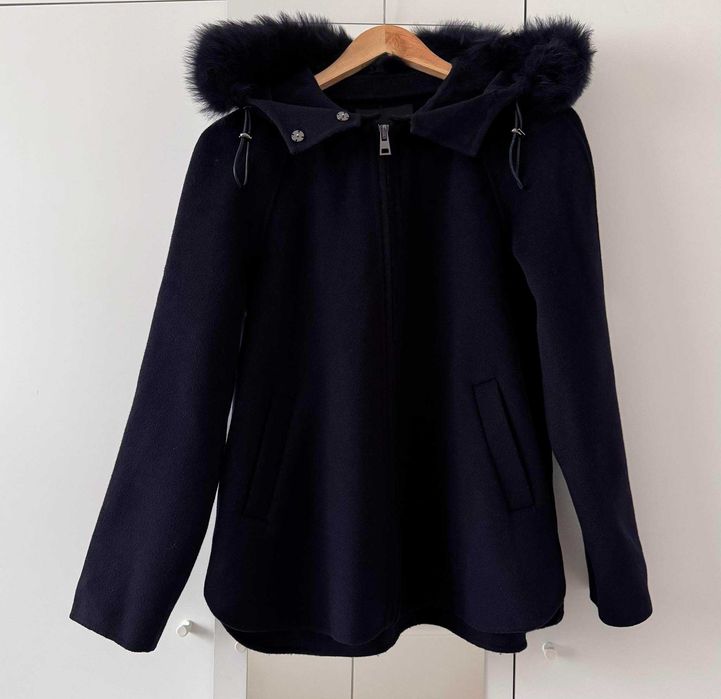 Massimo Dutti вълнено преходно палто, размер S