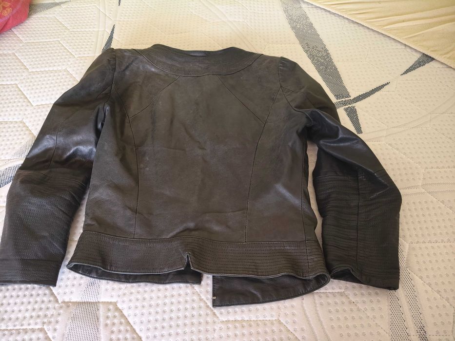 Geacă piele Topshop Kate Moss S/M