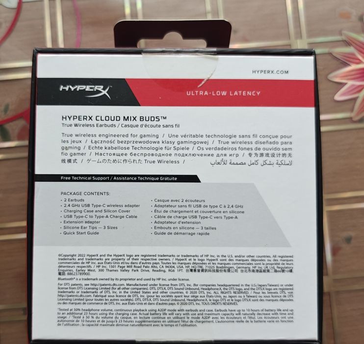 Наушники Hyperx Cloud Mix Buds