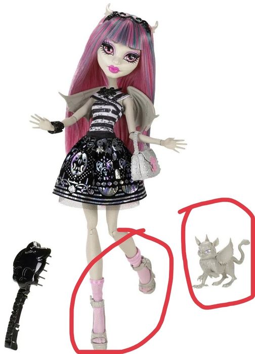 Monster high Монстер Хай Рошель Коралина Труп Невесты