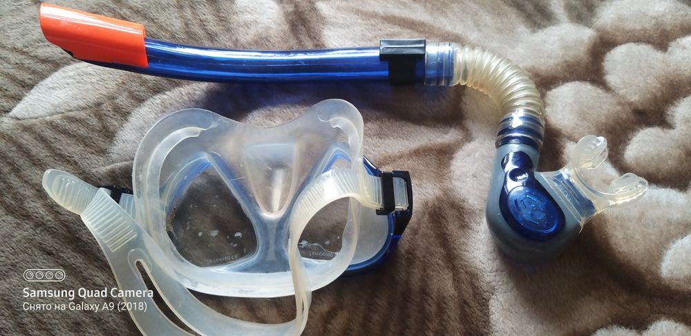 Акваланг(трубка и очки)