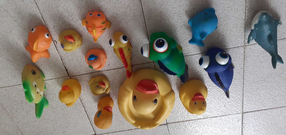 Гумени играчки за баня-20лв.