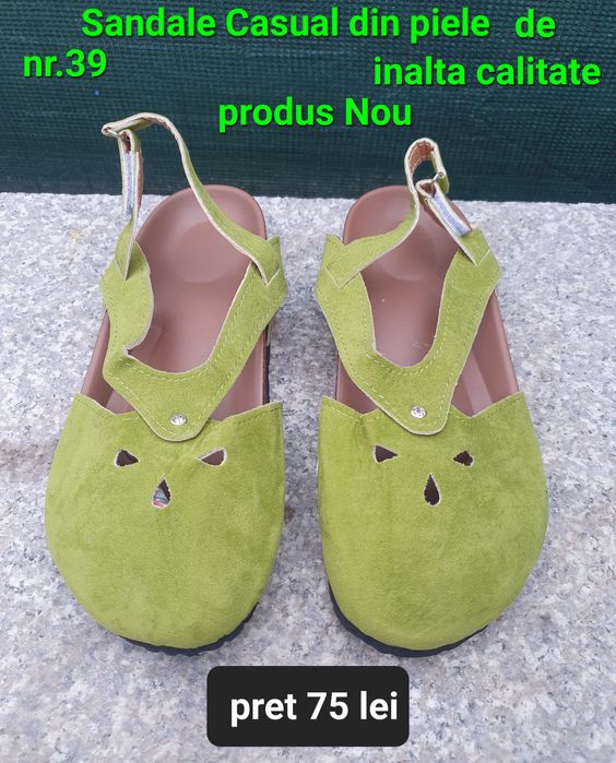 Sandale casual din piele de inalta calitate nr.39