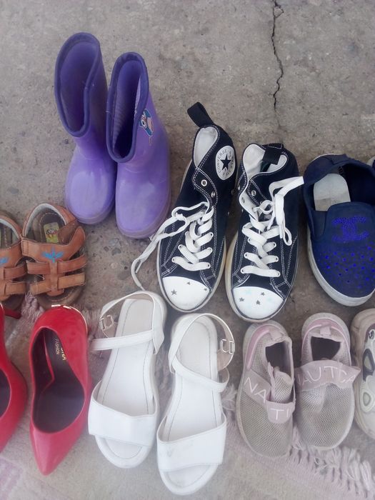 Обувь разных размеров