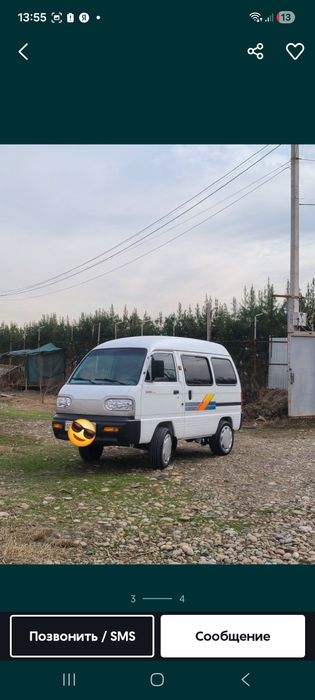 Damas 2025 yil 17000 probeg