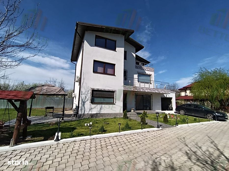 Casă individuală în Popești Ilfov - 5 camere - garaj - teren 490 mp