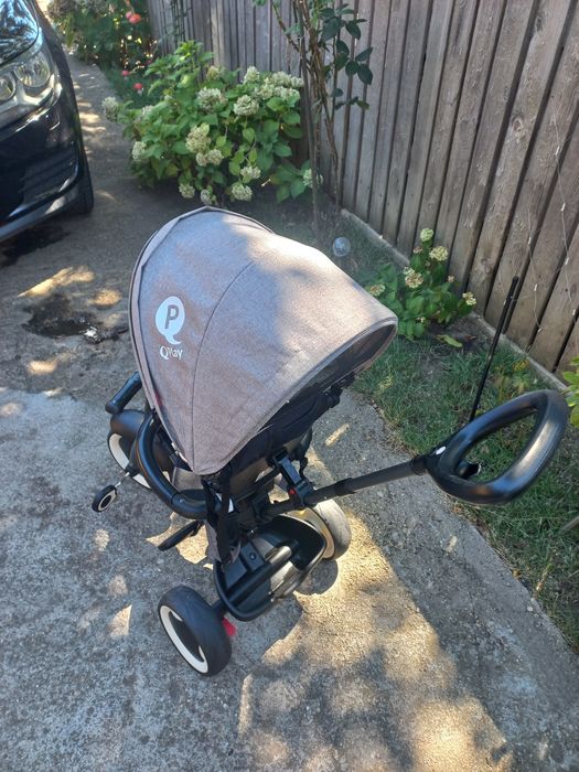 Tricicleta bicicleta QPLAY Rito , vârsta 10-72 luni pliabila