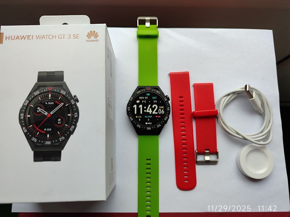 Huawei Watch GT 3 SE 46mm Rezistent la apă (Grafit negru)