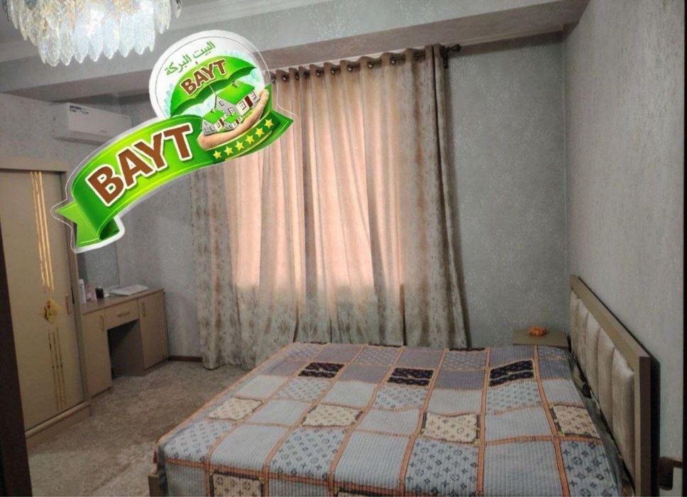 Sergili Elit 3 комнатная 3 этаж Новостройка,Орт.Метро 3-Бекат х