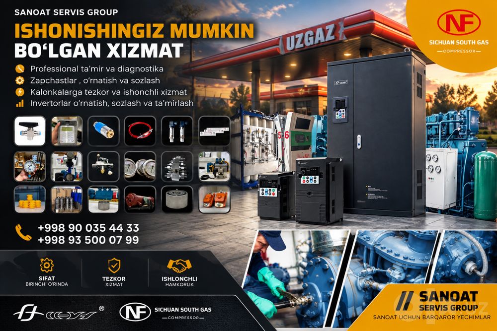 Kompressoringiz ishlamay qoldimi biz hal qilamiz