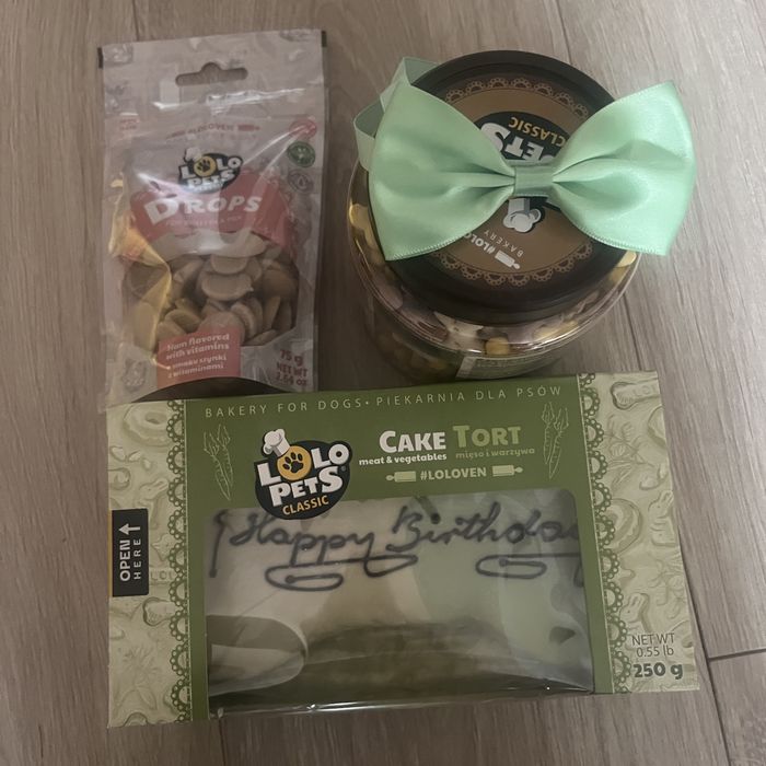 Кучешка торта сет