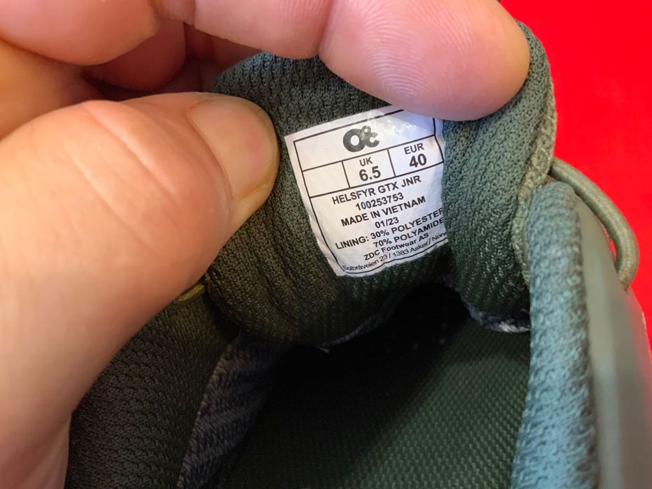 Zero gore-tex-оригинални обувки 40 размер