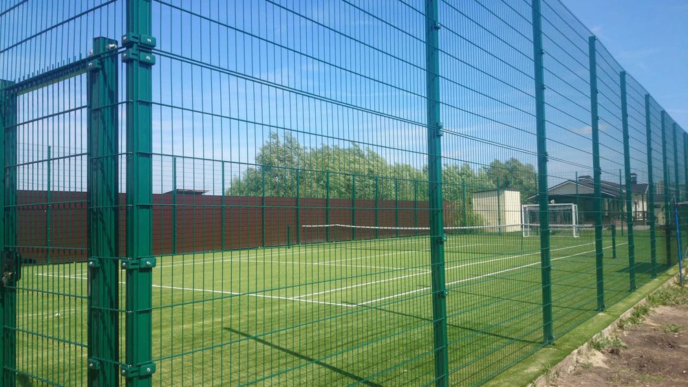 Ограждение металлическое 3D из сварной сетки