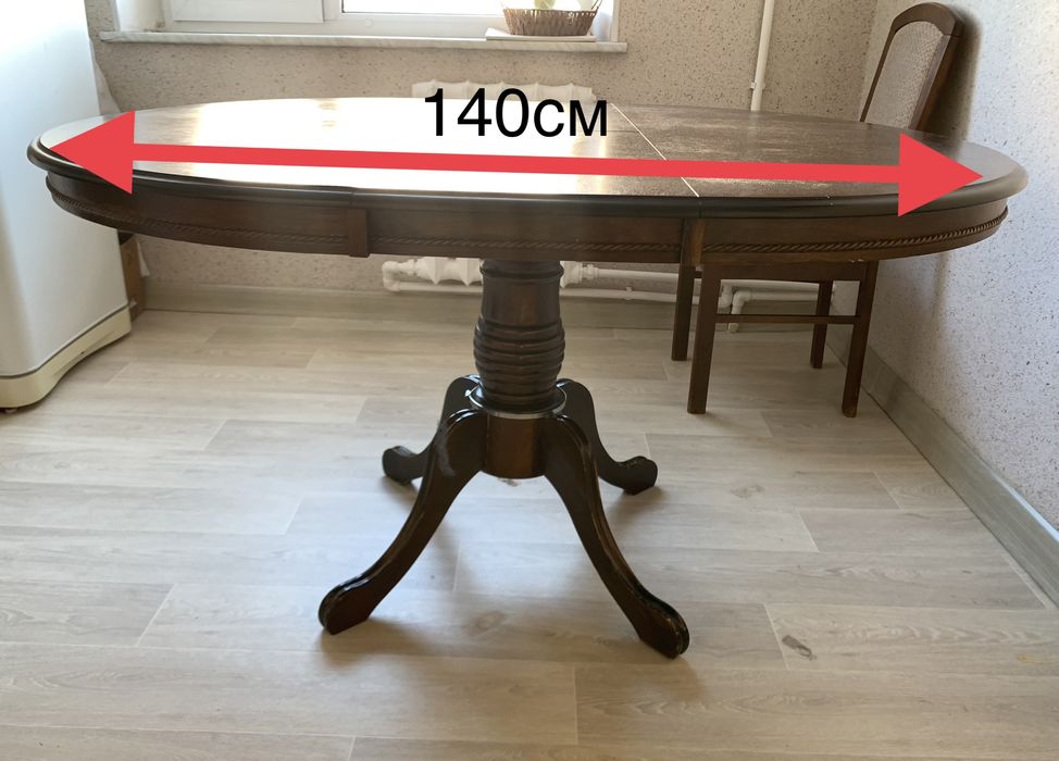 Стол и стулья 6 шт