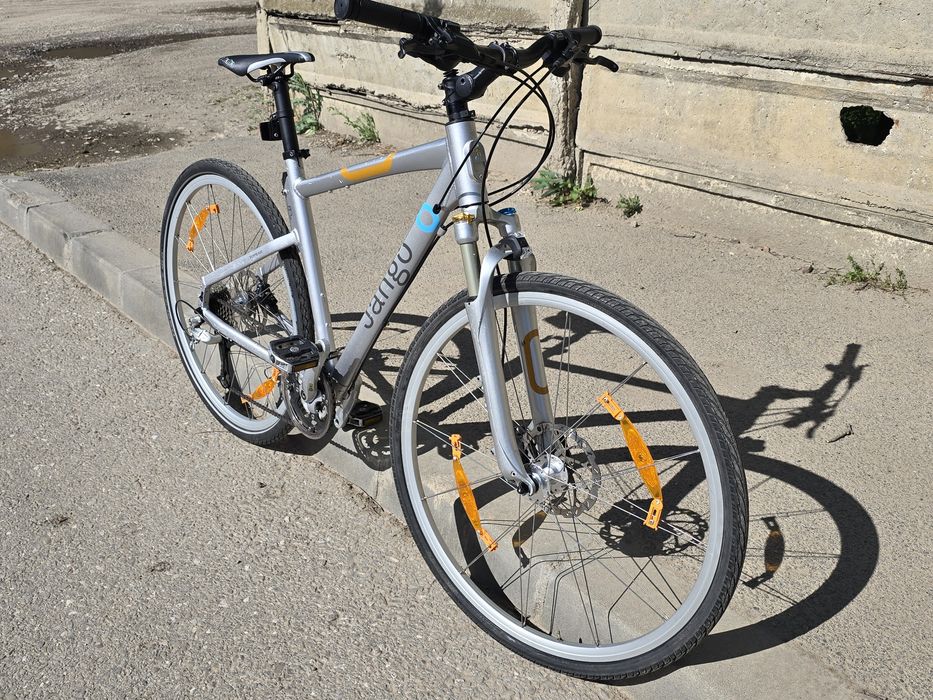 Bicicleta MTB oras Trekking roti 28"  frane hidraulice (schimb cu telefon cursiera gravel)