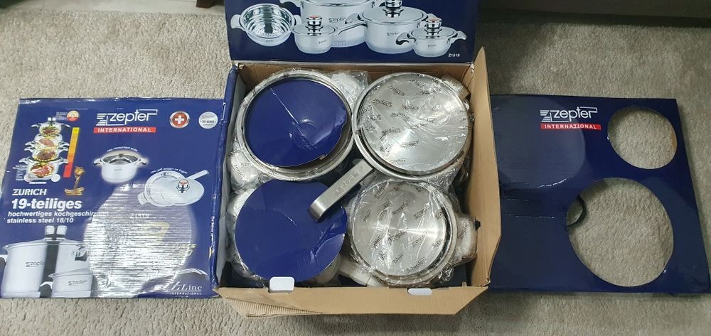 Цептор , кастрюли сковорода