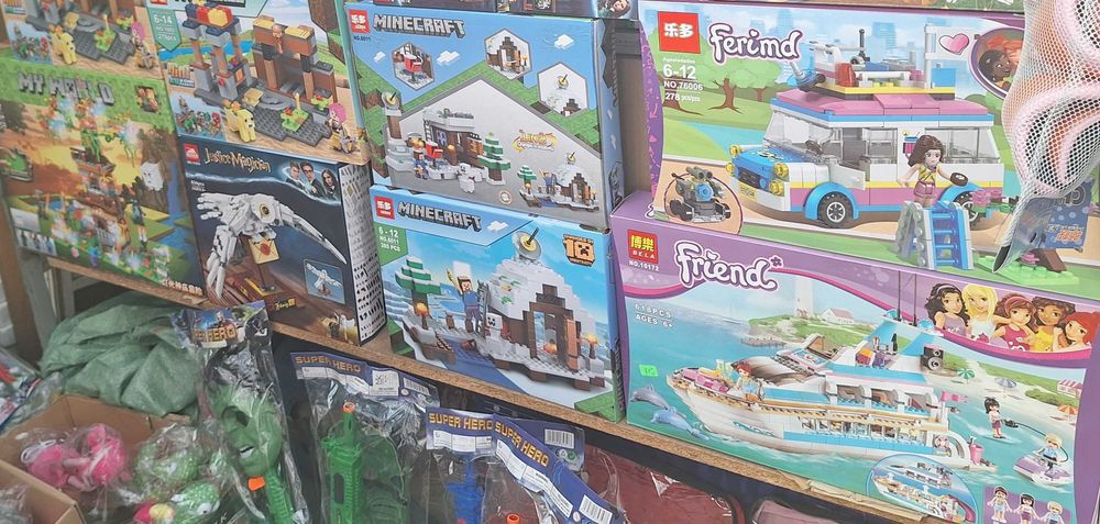 ГОЛЯМ с много части. Мinecraft  My world Конструктор Майнкрафт